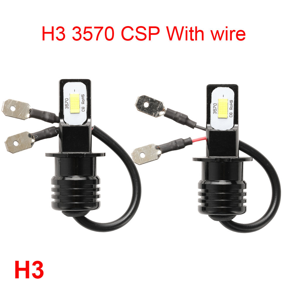 2個入り LED H1 H3 H4 H7 HB4 HB3 9 - Universal Motorcycle Led Headlight Projector のレビューと価格