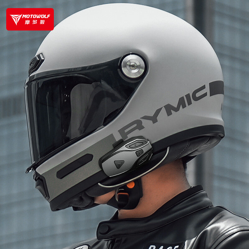 MOTOWOLF バイクヘルメット用Bluetoothヘッド - Full Face Motorcycle Helmet With Bluetooth のレビューと価格