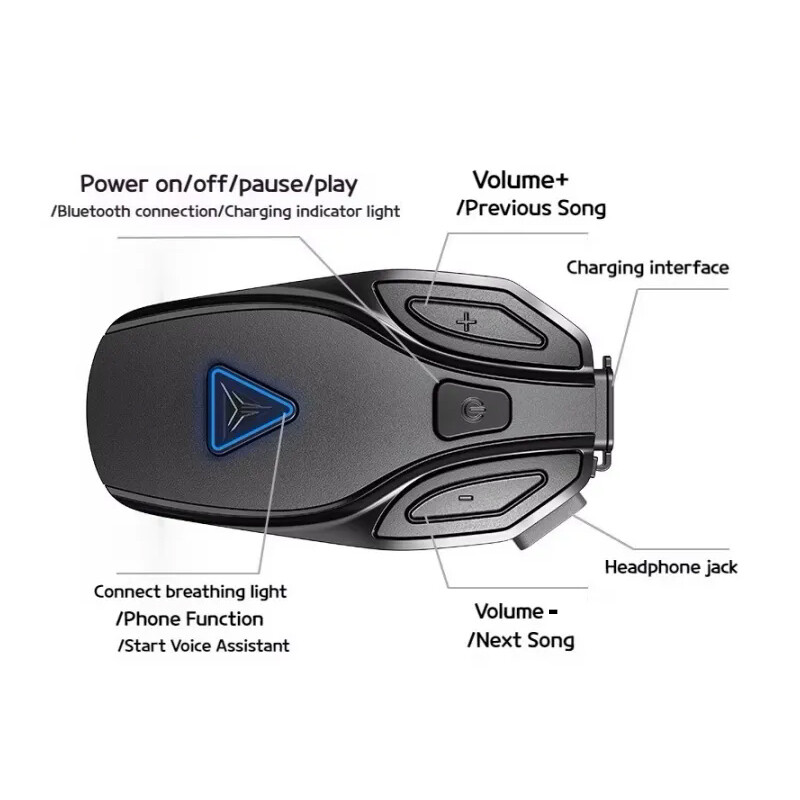 MOTOWOLF バイクヘルメット用Bluetoothヘッド - Full Face Motorcycle Helmet With Bluetooth のレビューと価格