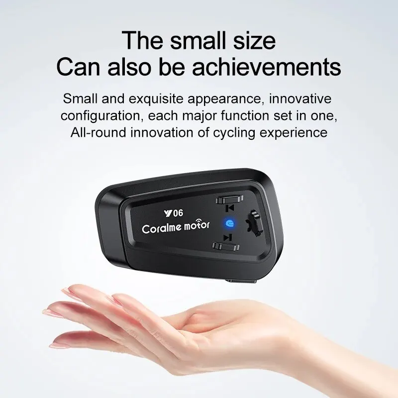 Y06バイクヘルメット用Bluetoothヘッドセット、ノイ - Full Face Motorcycle Helmet With Bluetooth のレビューと価格