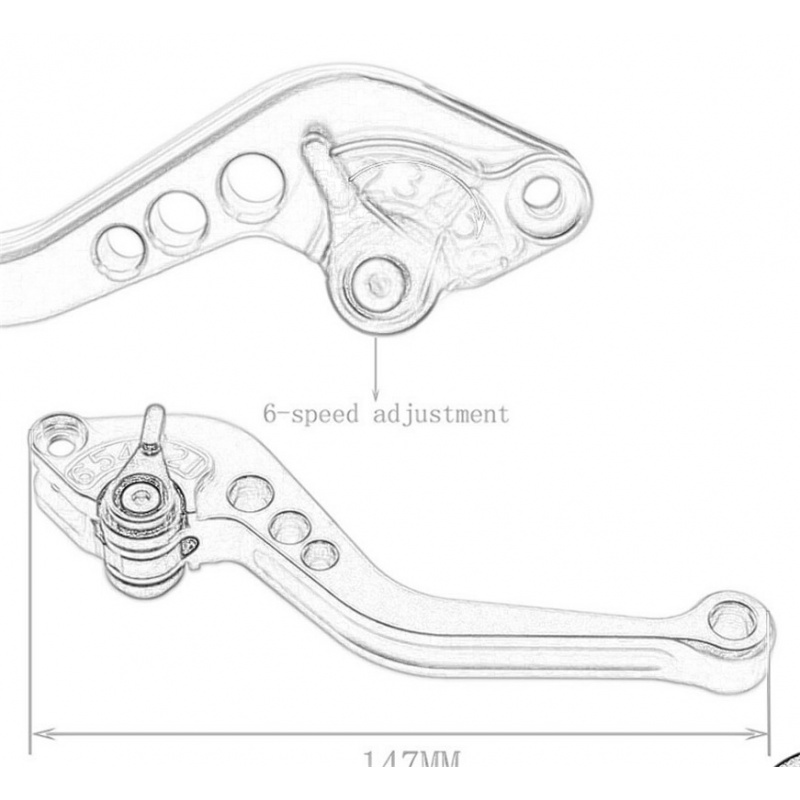 ホンダ CBR600RR CBR 600RR CBR 600 - Cnc Aluminum Adjustable Brake Clutch Levers のレビューと価格