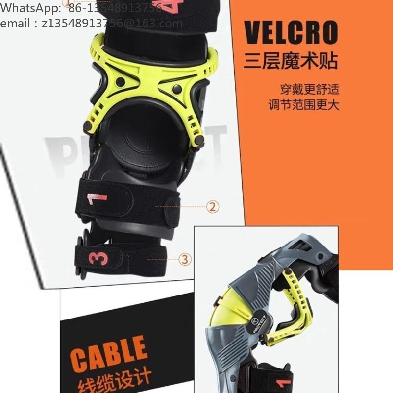 オフロードバイク用、膝を保護する外骨格型プロテクター。男性用 - Riding Gear のレビューと価格