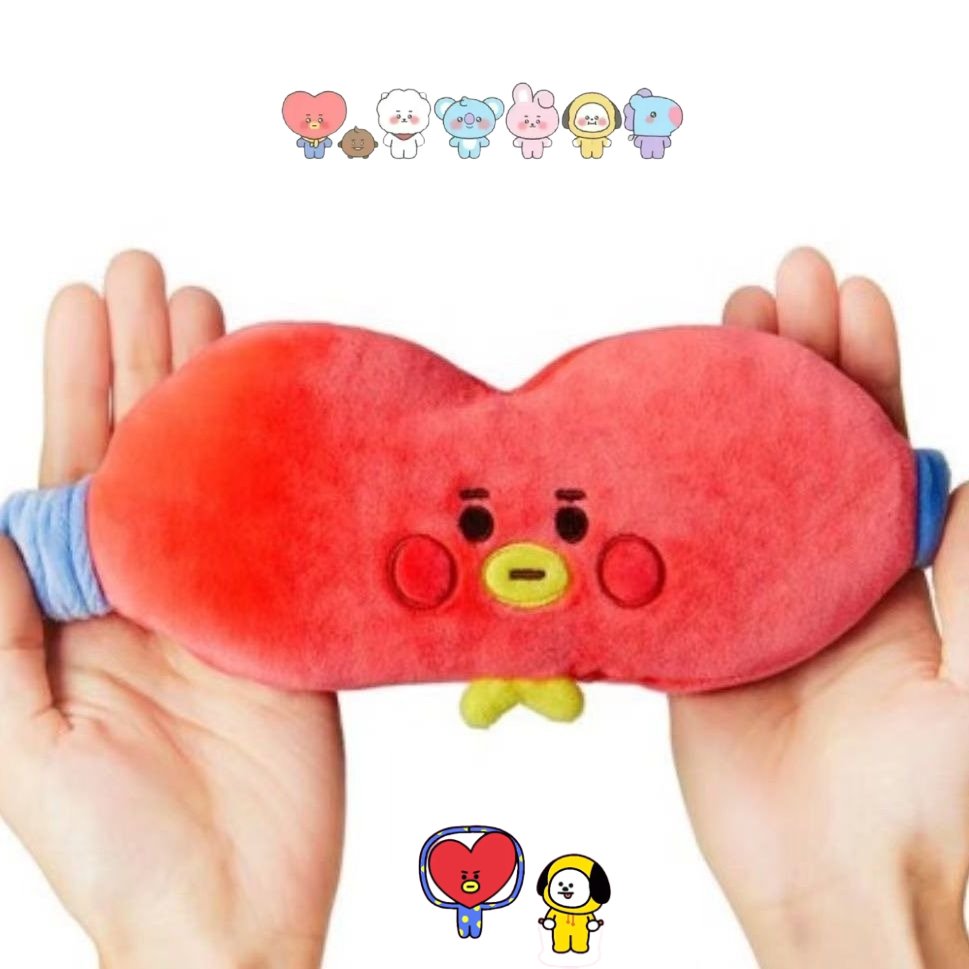 BT21漫画のかわいいぬいぐるみアイマスク カワイイ 男女兼 - Atv Parts のレビューと価格