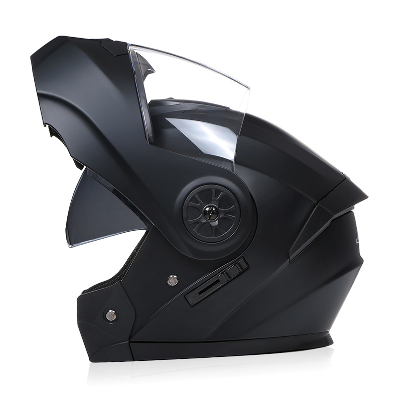 Bluetooth オートバイフルフェイスヘルメット男性女性 - Modular Flip Up Motorcycle Helmet Dot Approved のレビューと価格